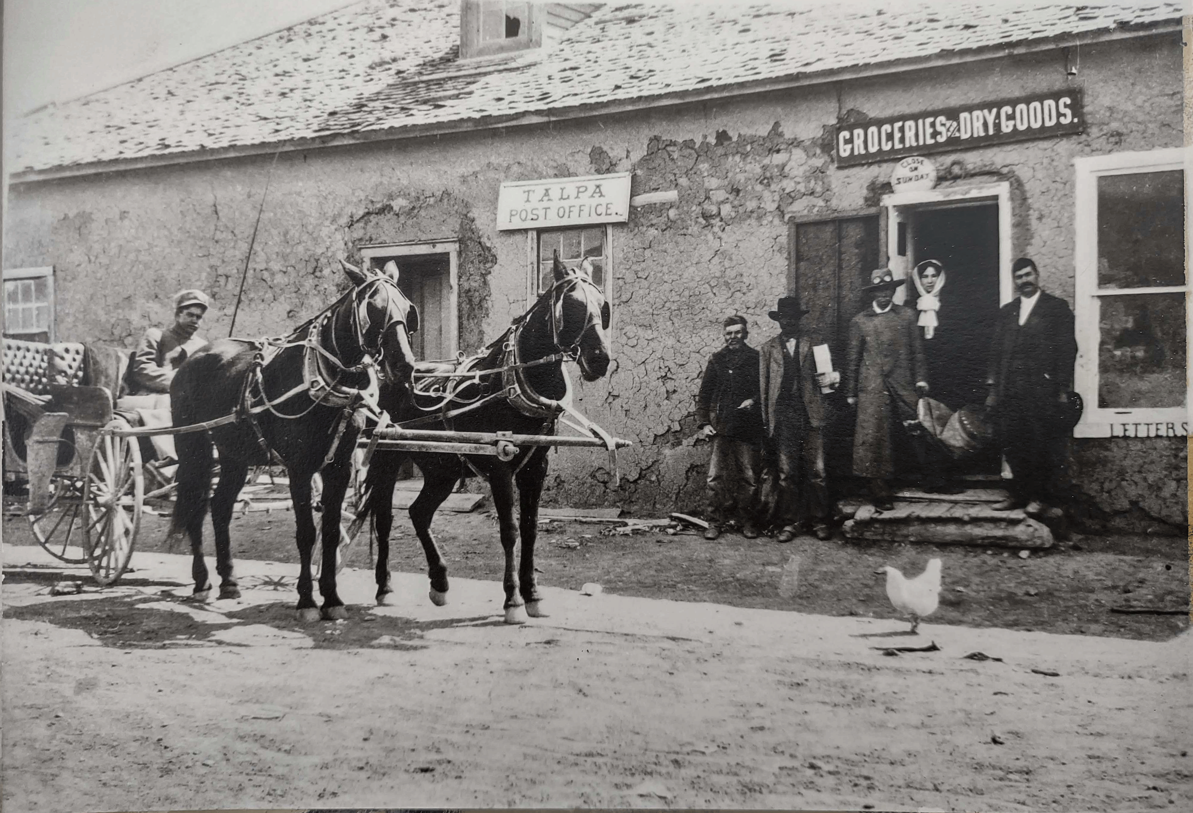 Talpa Post Office 1912